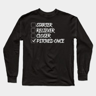 Pitching Long Sleeve T-Shirt